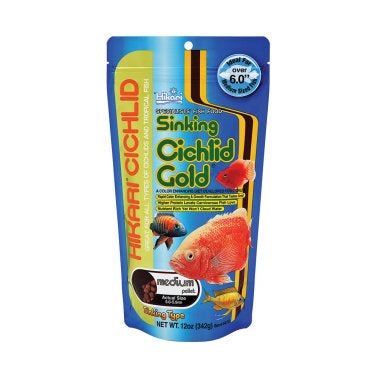 Hikari Sinking Cichlid Gold Medium 12 oz