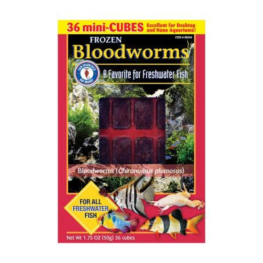 SF Bloodworm Cubes Frozen 1.75 oz