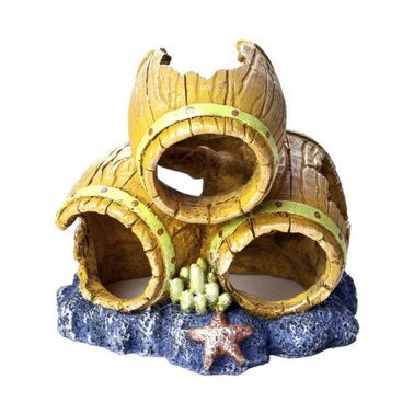 Tetra Glofish Barrels Large