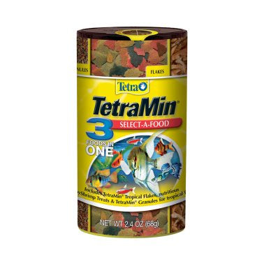 Tetra Min Flake 3- i-n1 - 2.4 oz