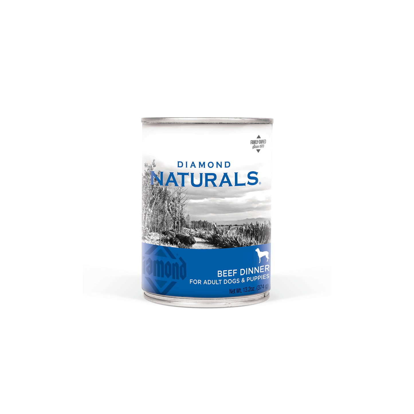 Diamond Naturals Beef Dinner Can Dog Food 13.2 oz