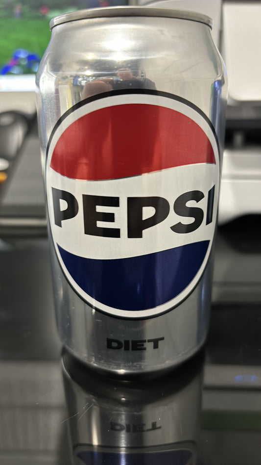 Diet Pepsi 12 oz can