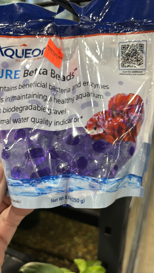 Aqueon Betta Beads Purple